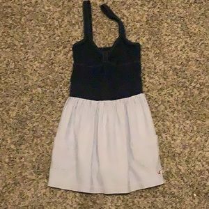 Navy blue casual dress